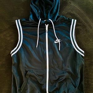 Nike Zip up Sleeveless Track Hoodie - XL - NWOT